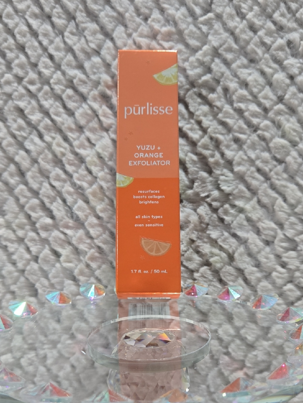 purlisse Yuzu + Orange Exfoliator — Orange